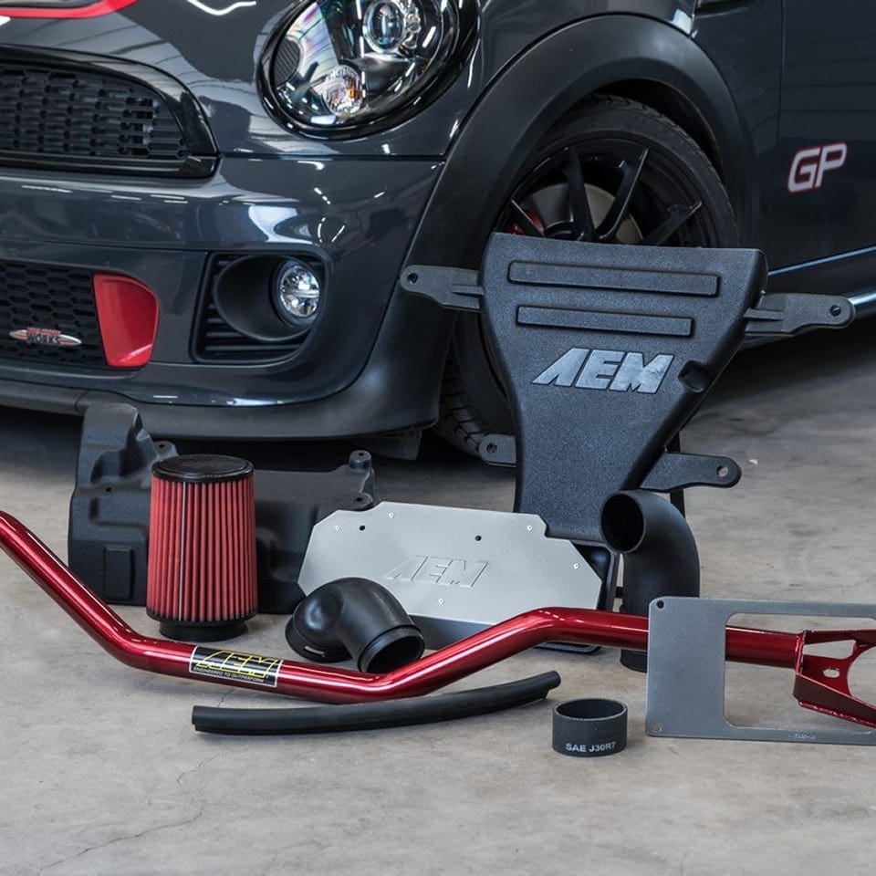 Aem air intake on sale mini r56