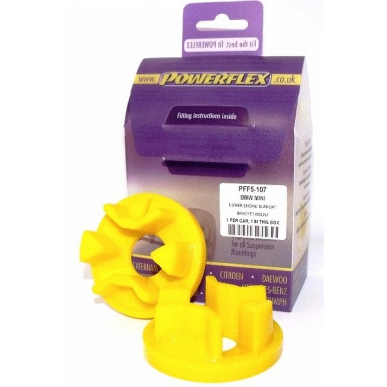 Silentblocs Powerflex Black 17mm Arrière Pour Mini Gen 2 (R56/57) 2006-2013